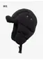 Sombrero Ligero de Algodón con Relleno de Plumas Estilo Lei Feng para Hombre, Sombrero Cálido Protector de Orejas para Mujer, Gorro Forro de Casco Impermeable al Viento del Noreste para Invierno