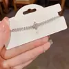 Pulseira com Pingente Ajustável de Corrente Flor de Zircônia Coreana de Nicho Versátil Moda Joia de Mão de Alto Padrão para Mulheres