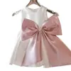 Vestido Dulce y Lindo con Lazo para Bebé de Un Año 2026 Nuevo Modelo de Verano Aliexpress Vestido para Niñas de Comercio Exterior Suministro Transfronterizo