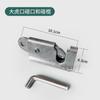 Acessórios para cama de parto de porca Interruptor de fivela de porta galvanizada para cama de criação de porcos Peças pequenas Acessórios para cama de criação Equipamento para criação de porcos