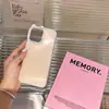 Funda para Teléfono Móvil de Gel de Color Puro con Orejas de Gato y Lente con Pedrería Adecuada para Iphone16Pro Max Apple 17 Nuevo Modelo 14/15