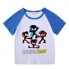 2026 Nueva Ropa Infantil Verano Camiseta de Manga Corta para Niños y Niñas, Camiseta Base Raglán, Camiseta de Media Manga para Bebé, Top Infantil