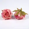 Série de Cores Retrô de Alta Qualidade Flores de Rosa Simuladas Guirlanda de Flores DIY Acessórios para Penteado Decoração de Parede de Flores para Casamento Flores de Seda