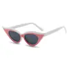 Óculos de Sol de Moda Cat-Eye com Cantos Afiados Tendência para Mulheres, Estilo de Luxo para Festas, Fotografia de Rua e Passeios