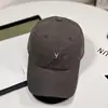 2025 Nueva Gorra de Béisbol Ins Versátil Simple Estudiante Versión Coreana Casual Bordado de Letra Y Tendencia