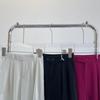 A4888 Verano Nuevo Estilo Coreano Holgados Casual Combinan con Todo Transpirables Frescos Pantalones de Cintura Alta Pantalones de Cinco Cuartos Pantalones de Longitud Media