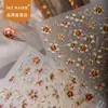 Adesivos de Unha Esmaltados com Filigrana Celestial 2026 Novo Estampagem Dourada em Relevo Estilo Chinês Textura Floral Decalques de Unha