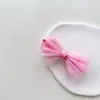 Nuevo pasador de pelo con lazo de hilo texturizado de primavera para niños, pasador para bebé, pinza lateral, pinza superior, pinza de pico de pato