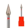 Ponta de polimento de unha de diamante, abrasivo de diamante em forma de disco para remoção de calos nos pés, remoção de pele morta, ferramenta de polimento e modelagem de unhas