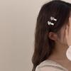 Grampo de cabelo strass Super Flash personalidade Alta qualidade clip bico de pato prateado clip para franja cabelo rebelde clipe lateral grampo de cabelo acessórios de cabelo para mulheres