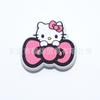 2024 nuevos accesorios para zapatos de agujeros hebilla flor para zapatos DIY tridimensional KT gato hebilla para zapatos silicona accesorios tridimensionales de hongo venta al por mayor