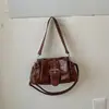 Cross2026 Otoño Nueva Llegada Estilo Motociclista Bolso de Hombro Único para Mujer Popular Bolso Cruzado para Viajes Diarios Bolso a la Axila de Moda Tendencia