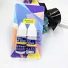 Cola para Unhas Postiças Transfronteiriça de Comércio Exterior, Embalada Individualmente, Secagem Rápida, Cola para Unhas Incrustada com Diamantes, Cola para Salão de Unhas