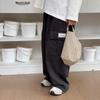 Pantalones Deportivos Versátiles Estilo Coreano para Niños Otoño 2026 con Bolsillos Laterales y Etiqueta Pantalones de Trabajo para Niños Pequeños y Niños