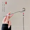 Nuevo pasador de borla estilo chino, estilo antiguo, fresco y elegante, moderno y versátil, adecuado para Hanfu y faldas de cara de caballo, accesorio para el cabello