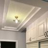 Lámpara de techo de cristal de cristal estilo Loft nórdico americano moderno, campana, lámparas para balcón y pasillo