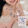 Pegatinas de Tatuaje de Alas de Mariposa con Purpurina para Ojos y Cara, Pegatinas DIY de Maquillaje para Ojos Infantiles para Actuaciones de Baile y Puestos