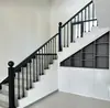 Corrimãos de escada em liga de alumínio, guarda-corpos de varanda, cercas de jardim para casas de vila de luxo leve e casas auto-construídas, cercas de parede modernas e simples