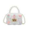 Nova bolsa de princesa ocidental bonito Internet celebridade desenho animado jelly bag portátil crossbody saco de moda estudante saco