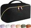 Bolsa de Maquiagem com Padrão Trançado Spot Amazon Bolsa de Armazenamento de Cosméticos Conjunto de Artigos de Higiene Pessoal de Viagem Bolsa de Maquiagem de Luxo