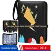 Amazon Novo Livro de Cartas Pokemon Tesouro Sonho 4 9 Livro de Cartas de Jogo Desenho Animado PU Livro de Coleção de Jogos