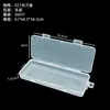 Caja Rectangular de Plástico PP para Guardar Cuentas Cuadradas, Joyería, Equipo de Pesca, Accesorios de Ferretería, Productos Pequeños y Pines