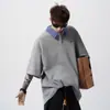 Design de Nicho Retrô Americano, Camisa Polo Bordada Solta Unissex, Top de Meia-Manga Patchwork Moda Verão