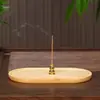 Zen Band Monge Jovem Porta Incenso Zen Queimador de Incenso Base para Incenso Mesa de Chá Escrivaninha de Chá Caminho do Incenso Ferramentas de Incenso Animal de Chá Ornamento de Escritório