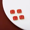 Arte de Unhas de Ano Novo Estilo Chinês Gato da Sorte Despertar do Leão Fortuna Nafu Yuanbao Liga de Zinco Ornamentos para Unhas Acessórios para Unhas