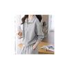 Conjunto Deportivo Casual de Dos Piezas para Mujer 2025 Otoño e Invierno Nuevo Estilo Sudadera Simple con Solapa Pantalones de Cintura Elástica Traje de Mujer