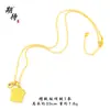 Popular Collar de Tostada Sonriente de Xiaohongshu, Versión Divertida y Linda del Colgante de Collar de Pan Sonriente para Mujeres Que No Se Desvanecerá por Mucho Tiempo