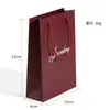 Bolsa de mano para joyería, bolsa de compras de cuerda de tres hebras, bolsas de regalo al por mayor, joyería, oro, bolsas de embalaje de diamantes al por mayor
