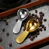 Cuchara medidora de acero inoxidable 15 gramos cuchara 30 ml cuchara medidora de café en polvo con báscula herramientas medidoras cuantitativas para hornear