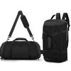 Bolsa de Fitness Deportiva para Hombre Maleta con Separación Seco y Húmedo Bolsa de Viaje Gran Capacidad Bolsa de Equipaje Portátil Bolsa de Hombro para Baloncesto