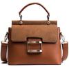 Bolsas para Mulheres 2024 Primavera Nova Bolsas Femininas Estilo Coreano Fashion Alça Larga de Ombro de Mão Transversal Pequena Bolsa Quadrada Bolsa de Ombro Fosca