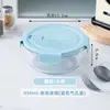 Lonchera recipiente para mantener la frescura lonchera rectangular trabajador de oficina caja para mantener la frescura caja de frutas para el hogar caja bento de vidrio lonchera para estudiantes