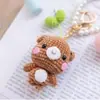 Muñecas de Animales Tejidas a Crochet Hechas a Mano, Juguetes de Hilo Terminados, Colgantes de Llavero de Muñecas Lindas, Regalos Tradicionales Hechos a Mano