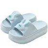 Pantuflas de Suela Gruesa de 6.0 cm para Mujer, Uso Exterior de Verano, Nuevo Modelo 2026, Pantuflas para el Hogar con Sensación de Caminar sobre las Nubes, Sandalias de Plataforma para Mujer