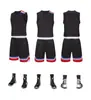 Uniformes de Baloncesto Nuevos Personalizados Transfronterizos, Chalecos Deportivos Transpirables y de Secado Rápido, Uniformes de Baloncesto de Competición y Entrenamiento para Adultos y Niños