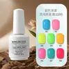 Dulce japonés color fluorescente esmalte de uñas gel color de temporada explosiones color color azúcar rojo uña color popular uña tienda de uñas color de uso común pintura