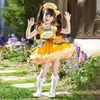 Vestido de Flor de Capullo Lolita para Niña, Vestido de Princesa, Vestido Tutú, Conjunto de Dos Piezas con Tirantes, Vestido Dulce de Cumpleaños para Niños