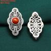 Cuentas de plata esterlina S925, colgante de amor de florín de calabaza de té, accesorios retro envejecidos, material de cuentas DIY hecho a mano