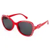 Óculos de Sol Infantis Óculos de Sol Moda Retrô Óculos de Sol Femininos Cravejados de Diamante Luxo Acessível Pose de Alta Qualidade Óculos de Proteção Solar 131 Rt077