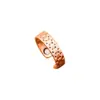 Anillo Abierto Elegante y Sofisticado con Patrón Tallado Tótems para Hombres, Venta Caliente Transfronteriza Anillo de Moda Retro Magnético de Cobre Rojo
