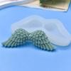 Molde de Silicona con Forma de Alas de Pluma para Hornear DIY Molde para Hornear Pastel Mousse Chocolate Galleta