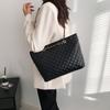 Bolso de moda sencillo para mujer, invierno 2023, nuevo bolso de mano sencillo, estilo retro, informal, de gran capacidad, para hombro.
