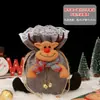 Decoração de Natal Sacola de Presente de Véspera de Natal Sacola de Doces de Natal Sacola de Presente Velhinho Fofo Sacola de Maçã Sacola Tote Infantil