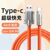 Cable de carga súper rápida tipo C 6A Bold para Apple de 120 W, cable de carga para teléfono Android, venta al por mayor