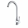 Grifo de Cocina de un Solo Mango con Arco Alto, Grifo para Fregadero Brillante Cromado, Grifo para Fregadero de Cocina Doméstico, Venta al por Mayor del Fabricante