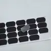 Almofadas de Pé de EVA, Almofadas Pretas Autoadesivas de Espuma, Amortecedoras, Antiderrapantes, Resistentes ao Desgaste para Pés de Mesas e Cadeiras